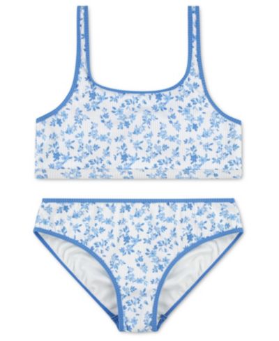 Комплект abercrombie kids Girls' Scoop Neck Top & Swim Bottoms, 2-Piece