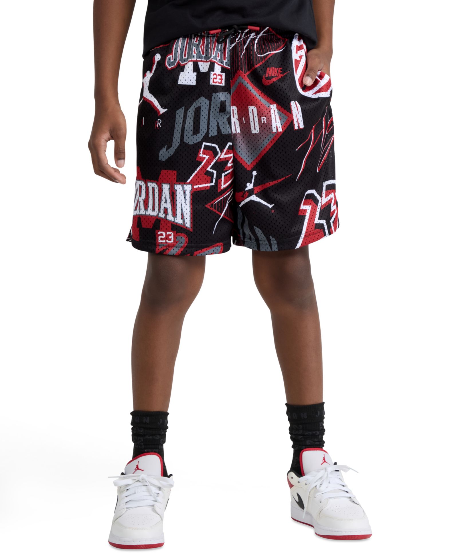 Детские шорты Jordan Dynasty Printed Elastic Waist