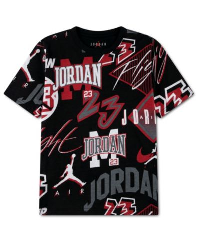 Детская футболка Jordan Boys' 8-18 Dynasty Printed Short-Sleeve
