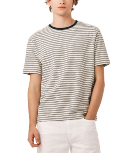 Buffalo David Bitton Men's Kindo Knit Horizontal Stripes T-shirt