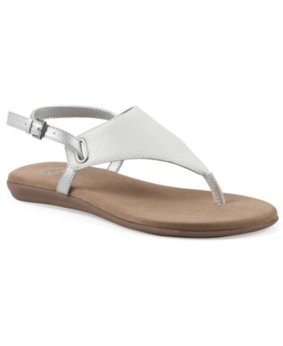 White Mountain Women's Lifted Slingback Sandals