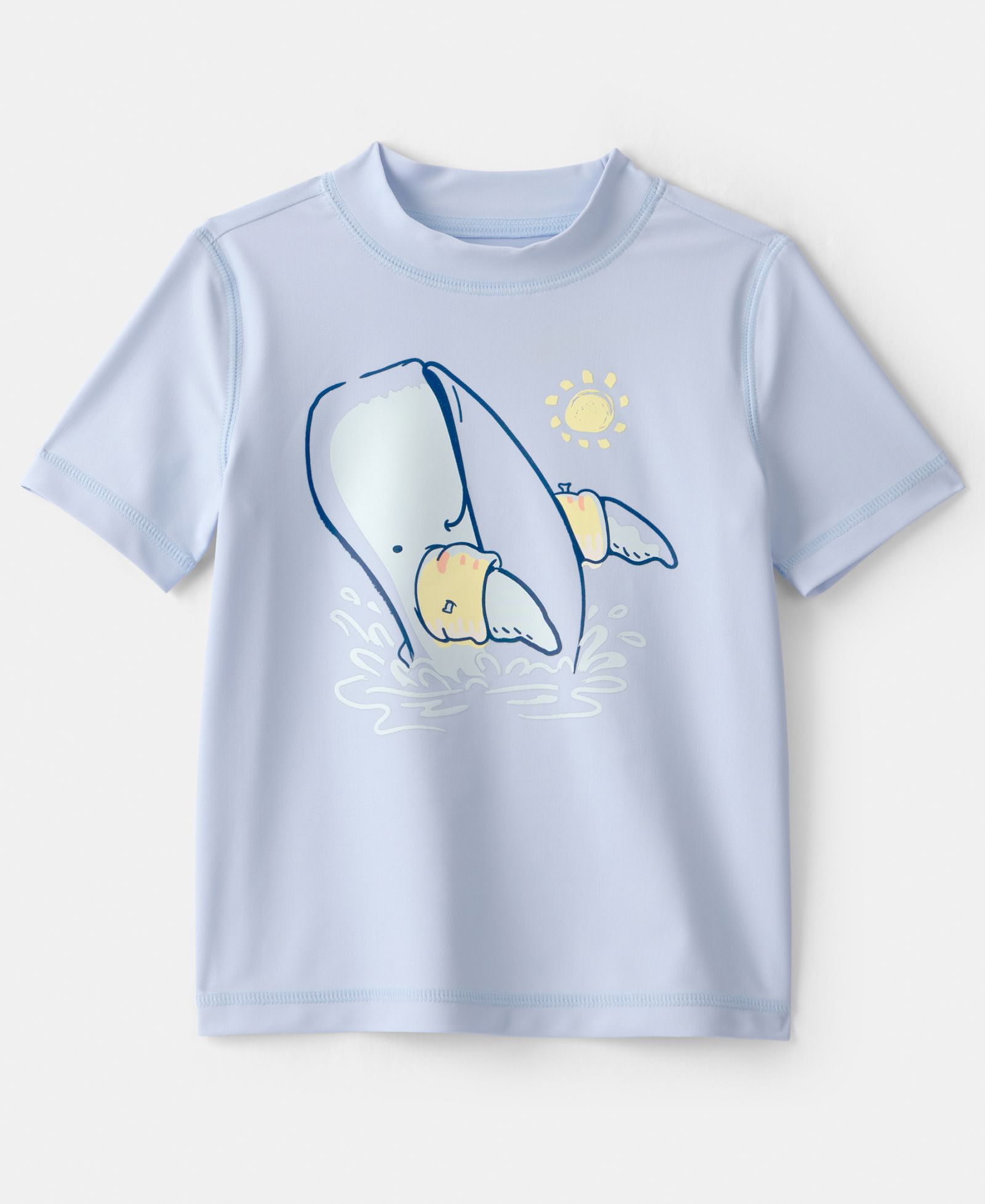 Carter's Детский 2T-5T Whale Short-Sleeve Rashguard