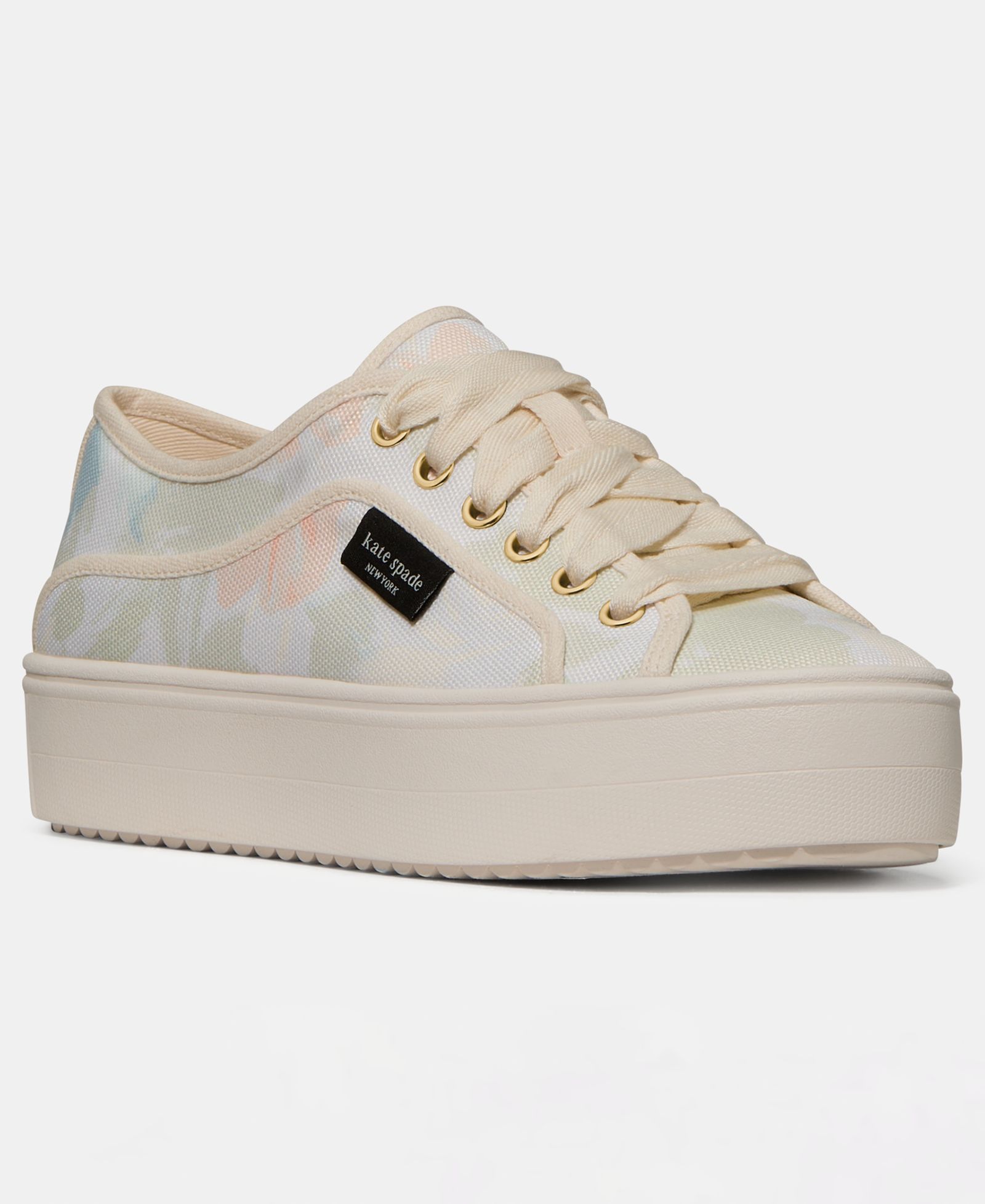 kate spade new york Women's Sam Icon Lace-Up Platform Sneakers