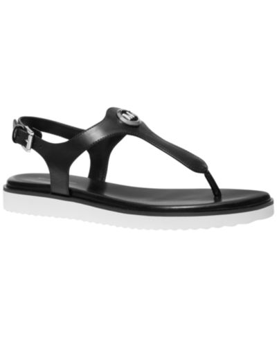 Женские сандалии Michael Kors Val Thong Round Toe Flat
