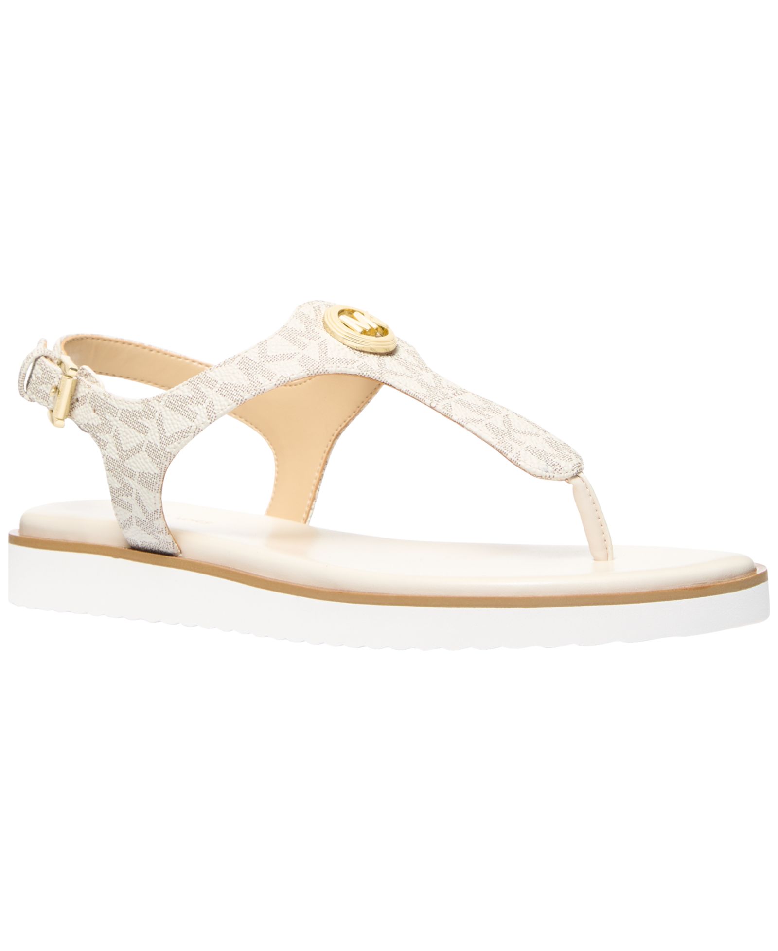 Женские сандалии Michael Kors Val Thong Round Toe Flat