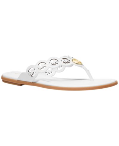 Optic White Leather