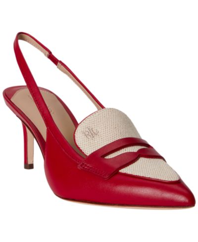 Lauren Ralph Lauren Women's Khloe Slingback Loafer Pumps