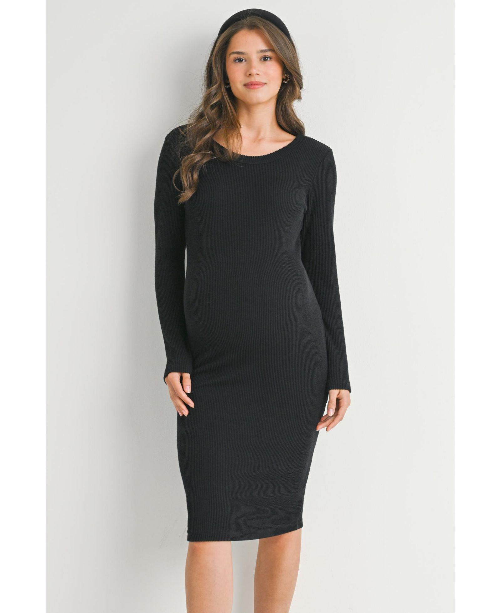 Женское платье Hello Miz Maternity Bodycon Ribbed Knit