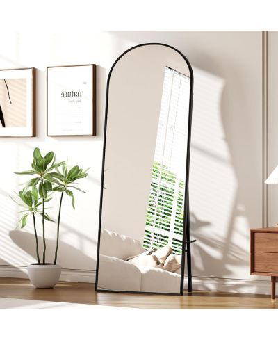 Зеркало homfan Full Length Mirror, Floor Mirror, Wall Mounted Mirror, Freestanding Full Size Mirror, Leaning Against Wall