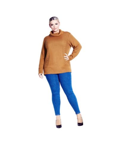 AVENUE Women's Rosie Cable Knit Sweater