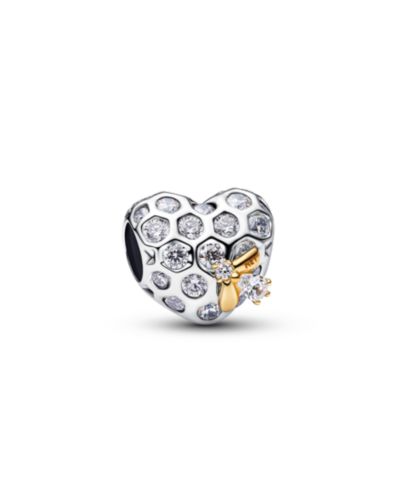 Pandora x Bridgerton шарм Honeycomb Bee Heart