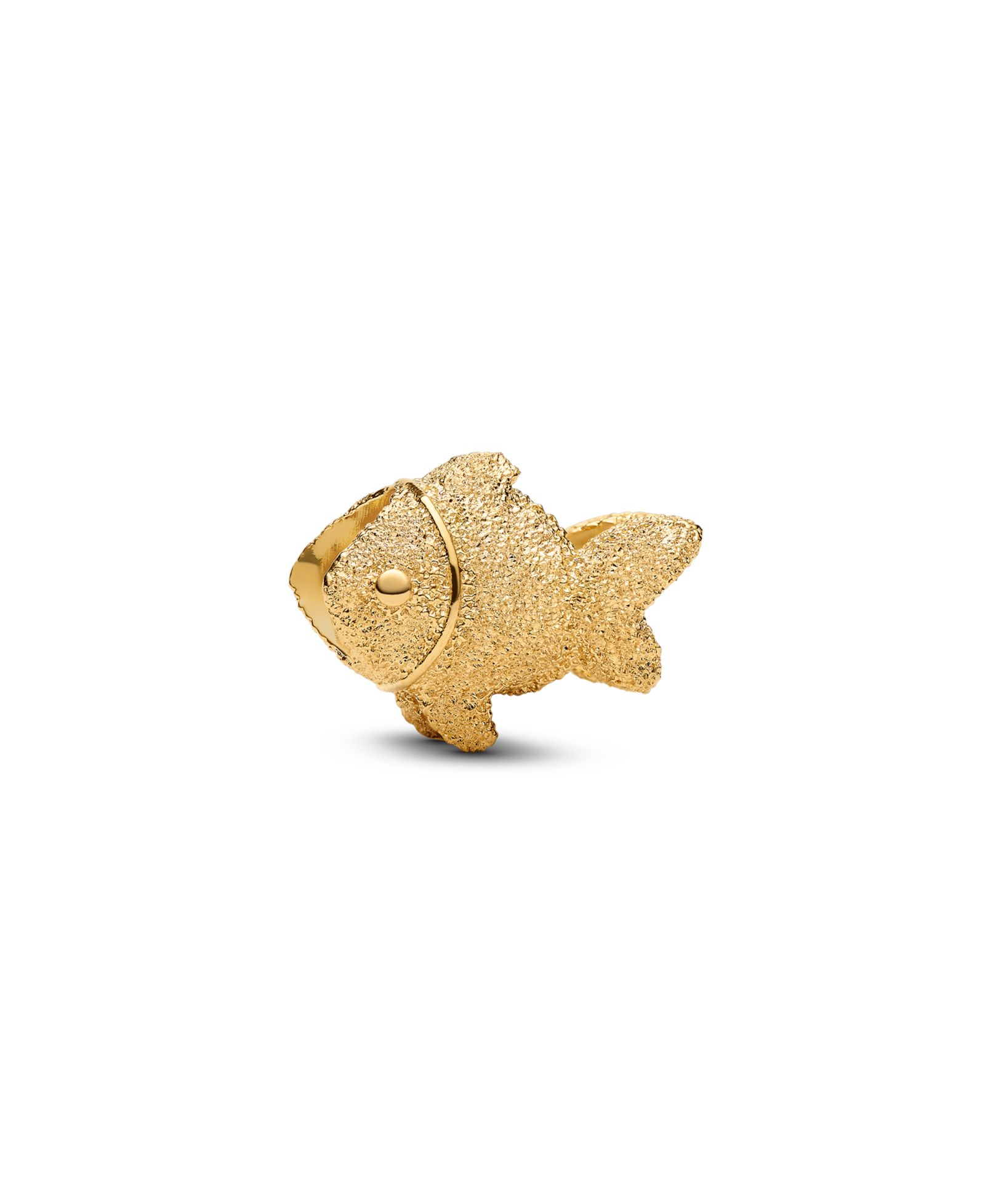 Pandora мини-шарм Textured Fish