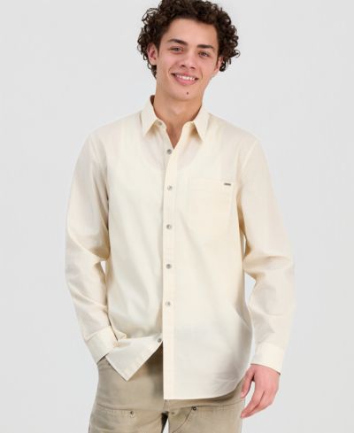 Мужская рубашка GUESS Crinkle Pocket Long-Sleeve