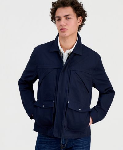 Мужское куртка GUESS из канваса с карманами