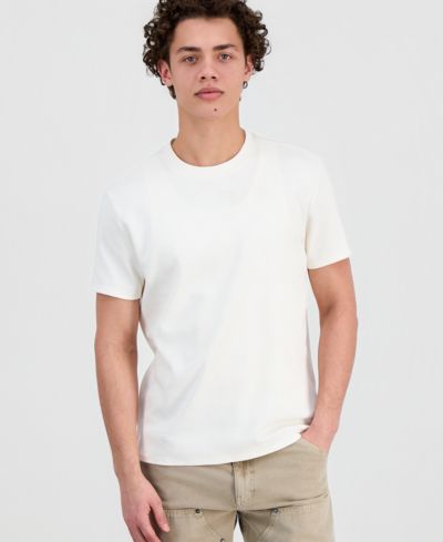 GUESS Men's Nico Embossed Knit T-Shirt