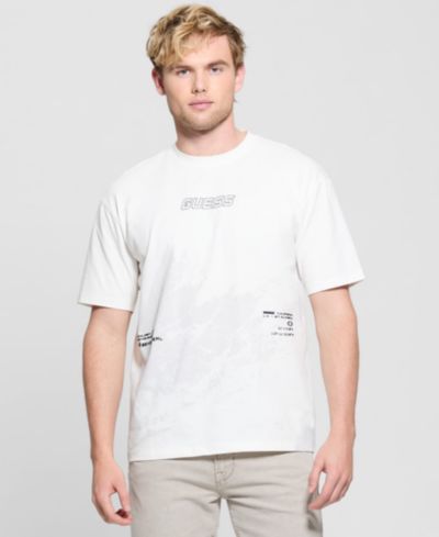 GUESS Men's Kocha Crewneck Active T-Shirt