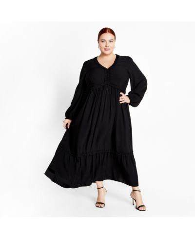 Женское платье Plus Size CITY CHIC Gaia