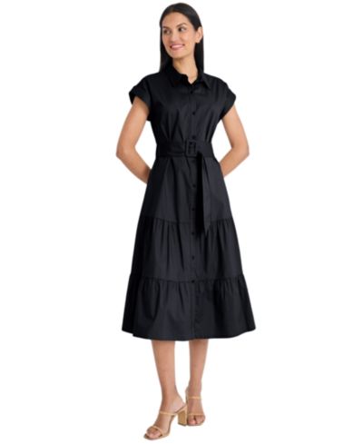 Платье-рубашка Maggy London Women's Collared Shirt Dress