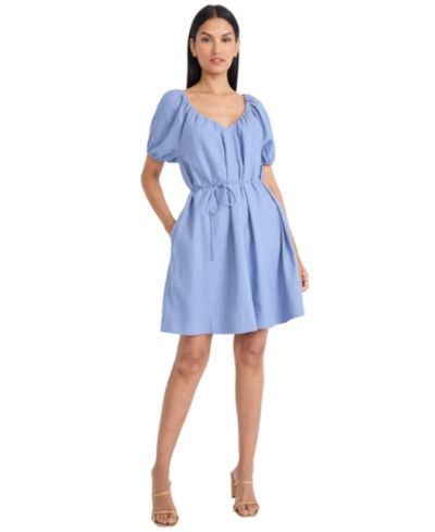 Maggy London Women's Balloon-Sleeve Mini Dress