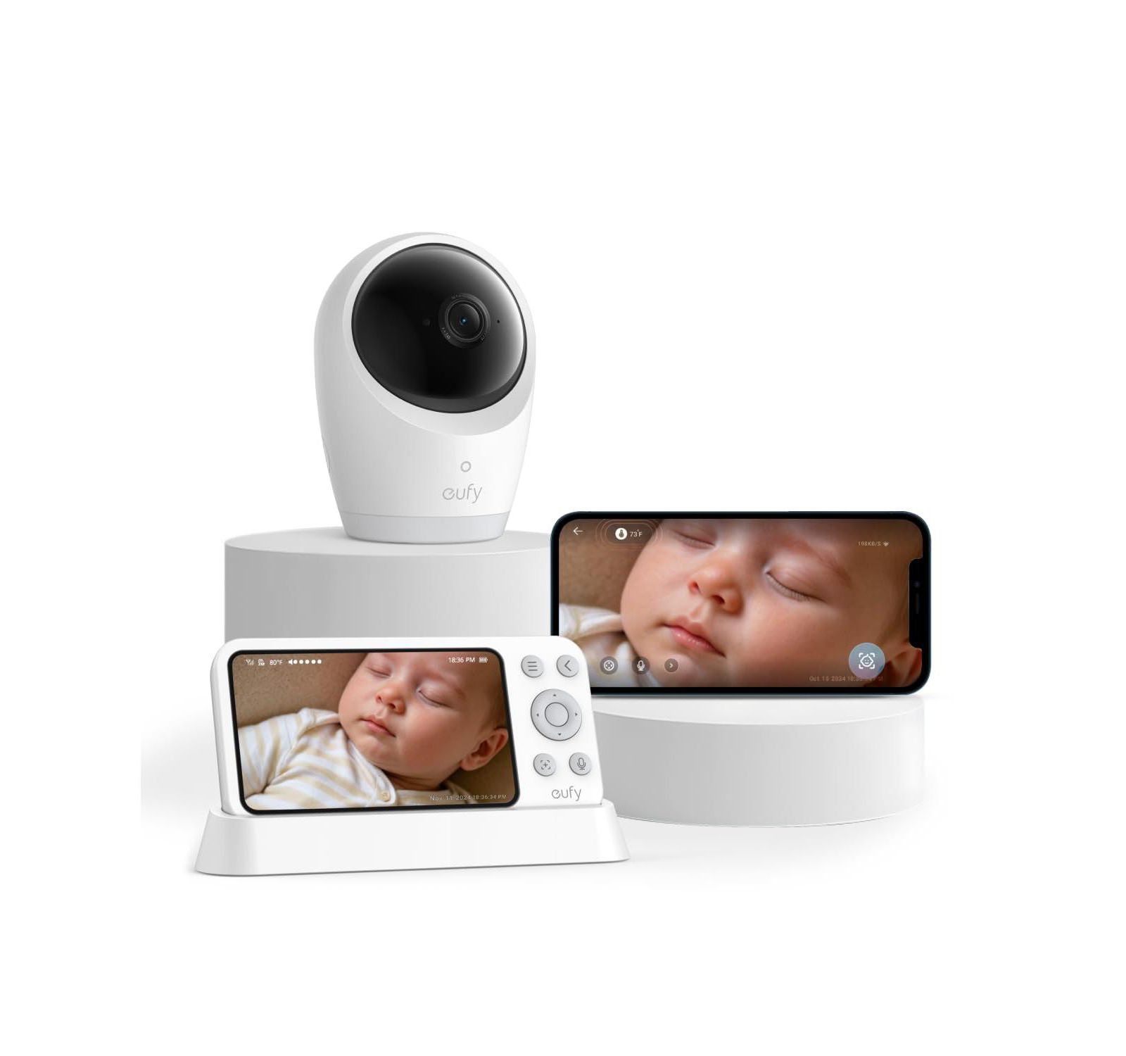 eufy Security Baby Monitor E21 with 4K UHD Camera