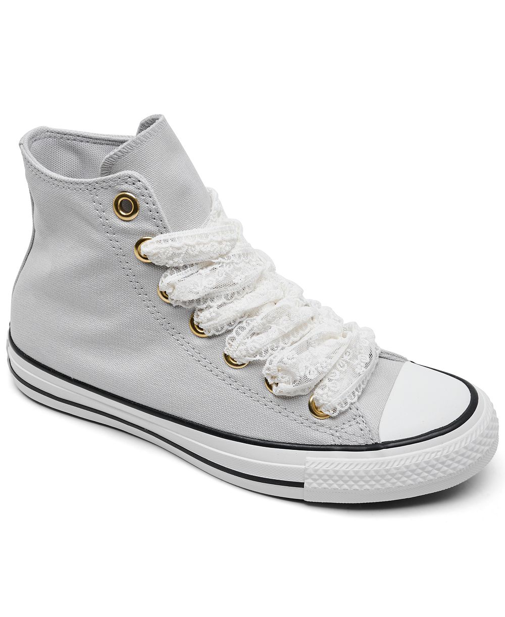 Converse кроссовки высокие из холста на шнуровке Chuck Taylor All Star для девочек старшего возраста