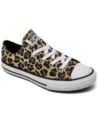 Converse Детские кеды Chuck Taylor All Star с леопардовым принтом