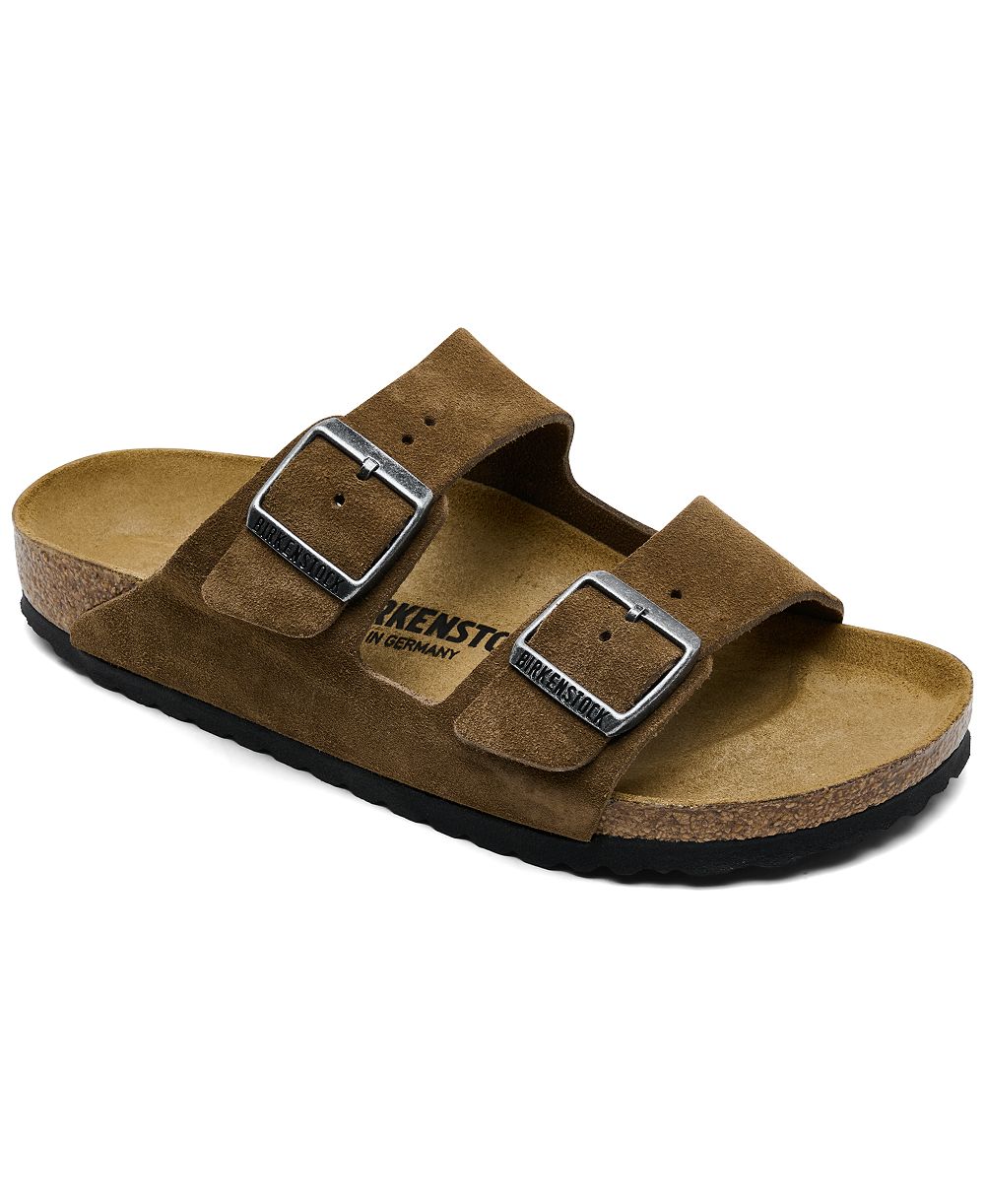 Женские замшевые сандалии Birkenstock Arizona из коллекции Finish Line