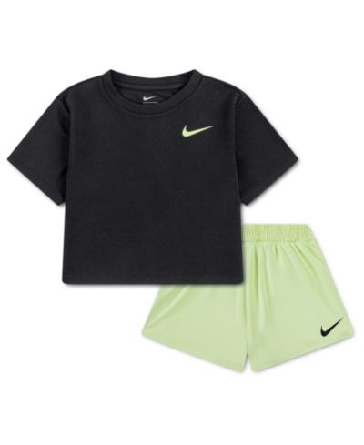 Детский комплект Nike: футболка с коротким рукавом и шорты, 2 предмета