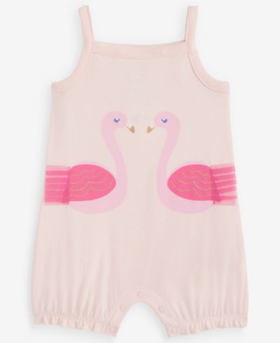 Детский комбинезон First Impressions Two Flamingos, 0M-24M