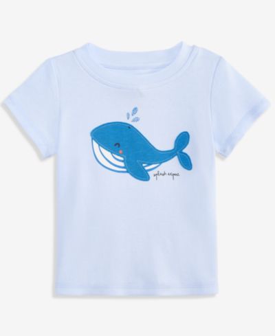 Детская футболка First Impressions Baby Boys' (0-24) Mix & Match Whale T-Shirt