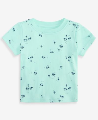 Детская футболка First Impressions с принтом пальм, 2T-4T