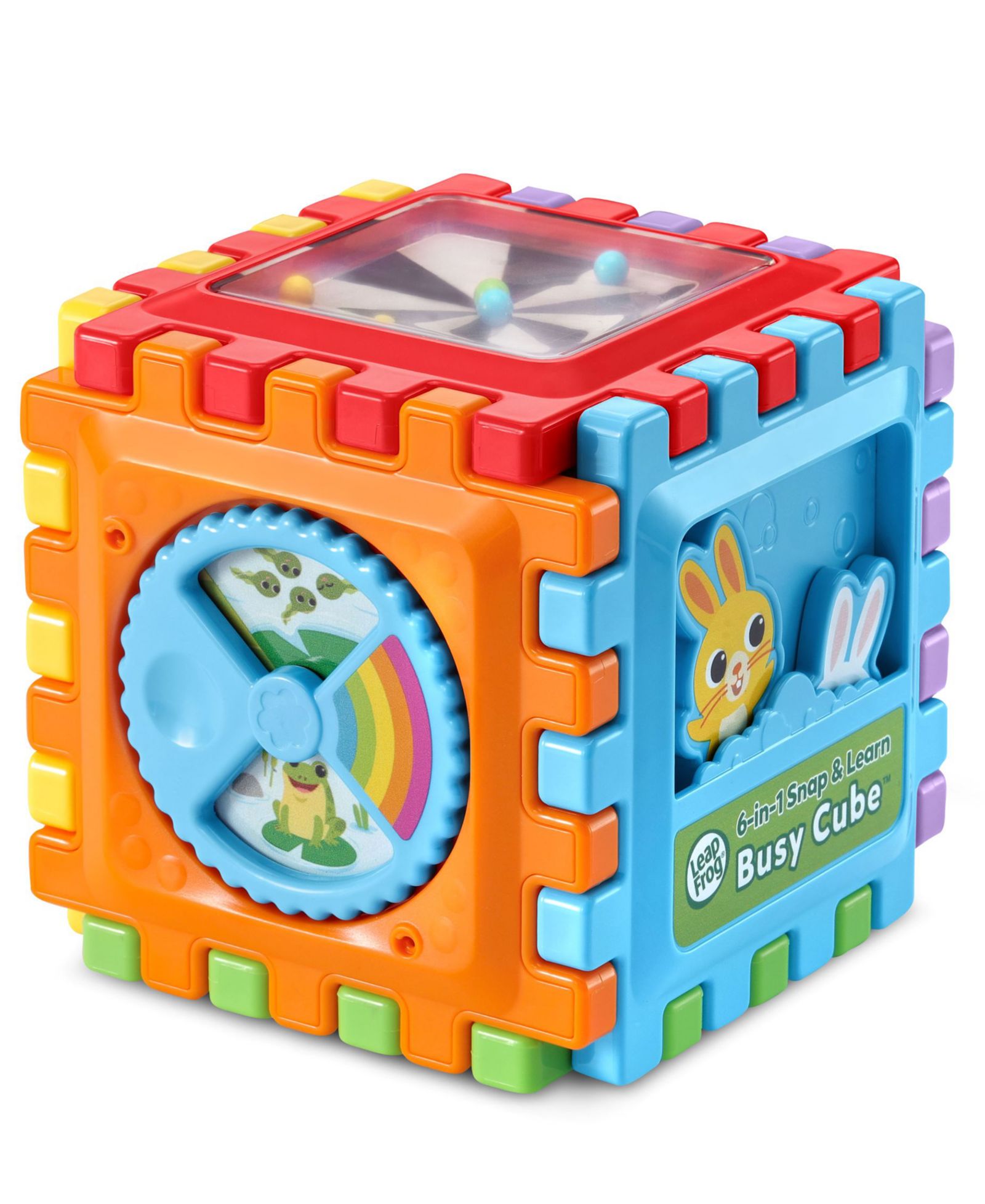 Leapfrog 6-in-1 Snap & Learn busy cube