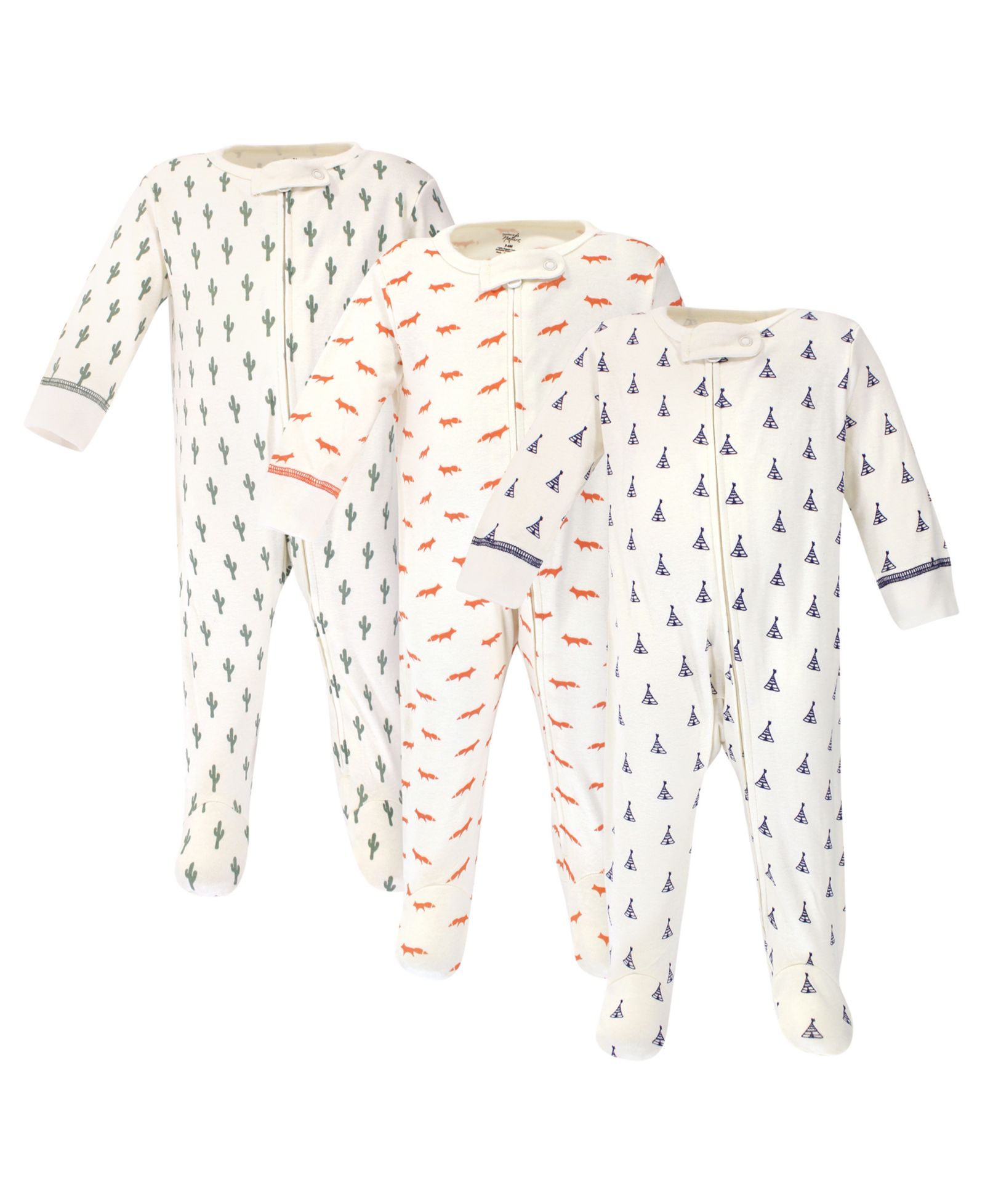 Детская одежда Touched by Nature Baby Boys Unisex Natural Cotton Day-to-Night