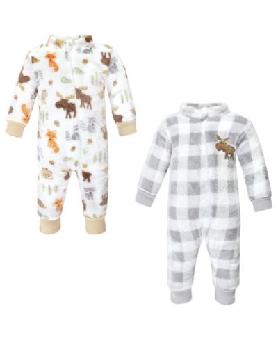Hudson Baby Детский унисекс комбинезон для сна, уютный