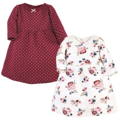 Hudson Baby Детский набор из двух платьев с длинным рукавом, Hudson