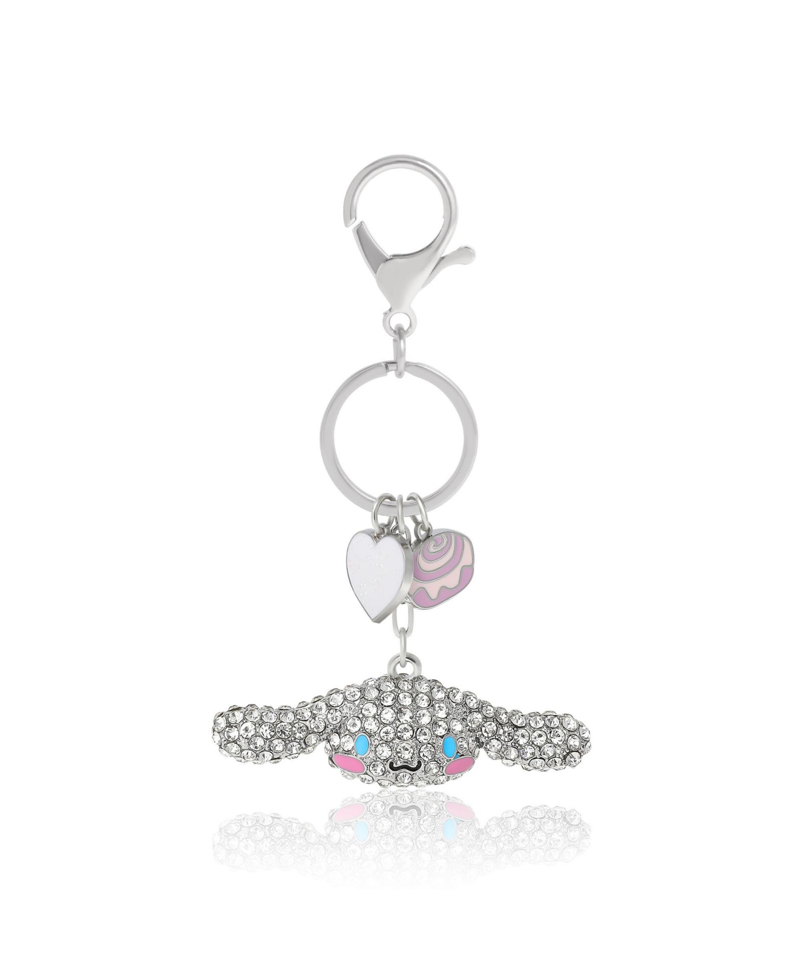 Hello Kitty Sanrio Cinnamoroll кристальный брелок с подвесками в виде конфет и сердец