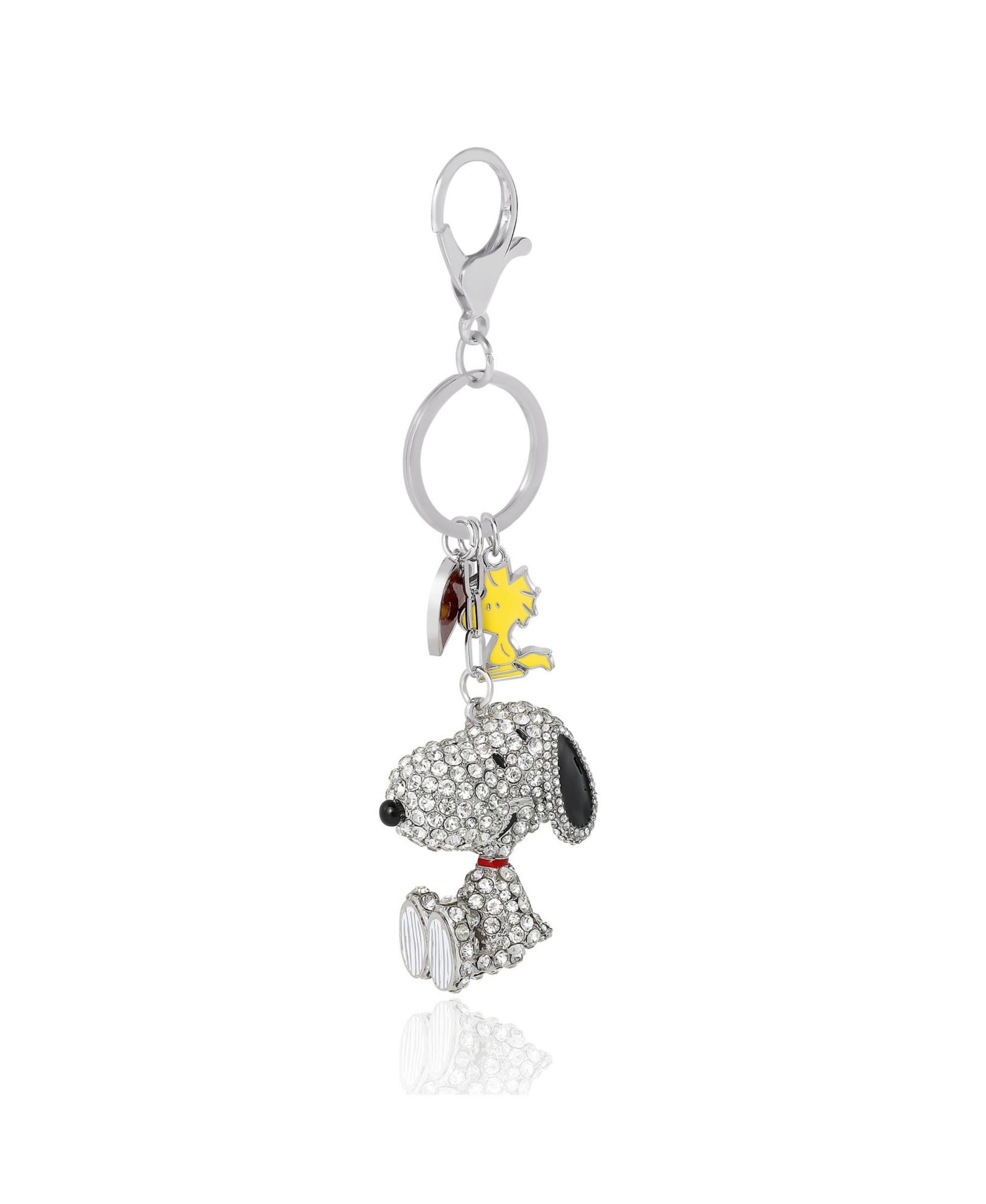 Брелок-подвеска Peanuts Snoopy Crystal Cluster Pave
