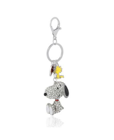 Брелок-подвеска Peanuts Snoopy Crystal Cluster Pave