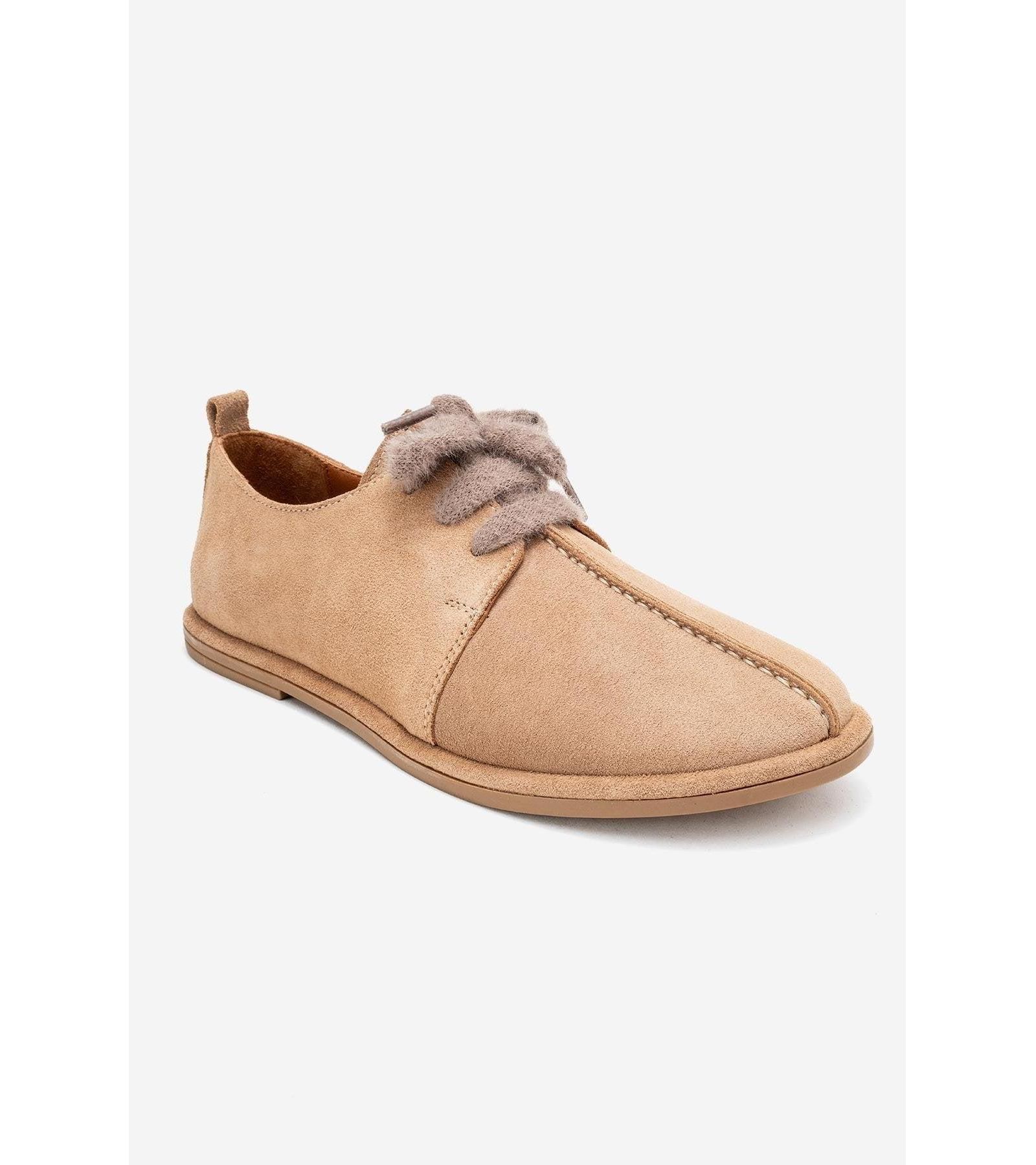 Forever & Always Shoes Denora Leather Lace Up Shoes