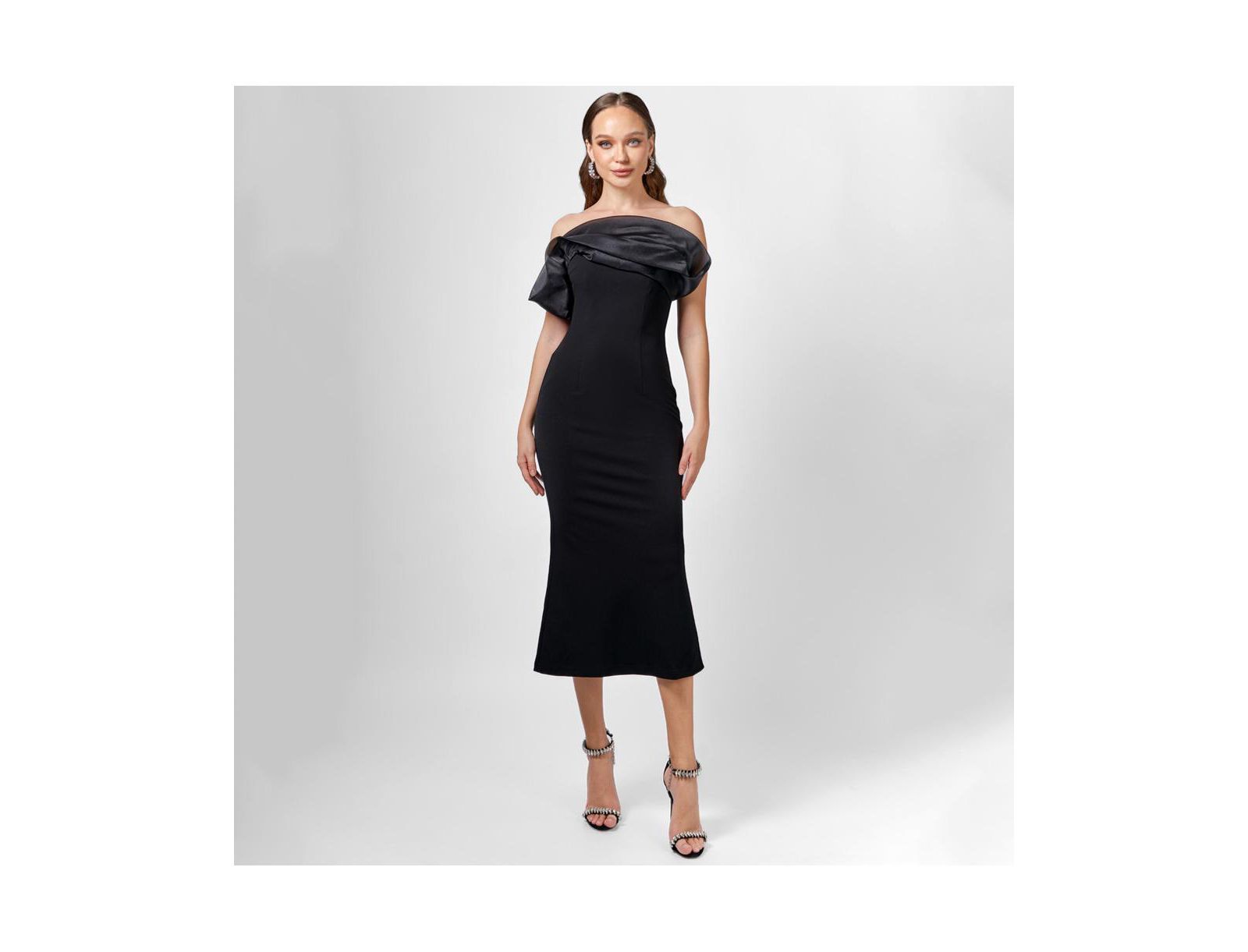 BARIANO Women's Kiarra Strapless Midi