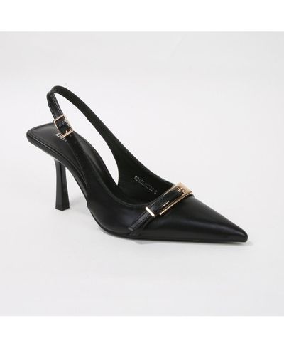 Женские туфли-лодочки BERNESS Coraline Slingback с декоративной пряжкой