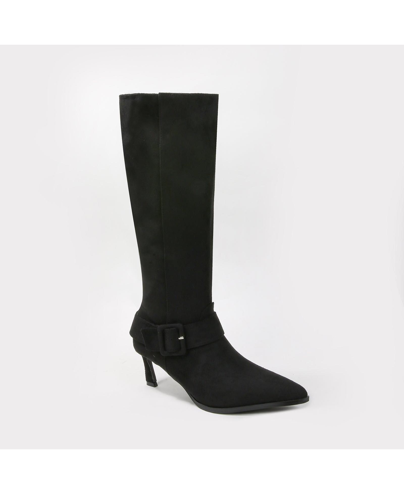 BERNESS Women's Aston Kitten Heel Boots with Harness