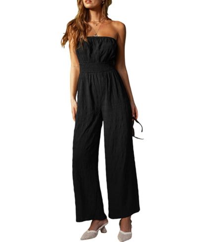 Cupshe Women's Sunset Over the Cays Black Jumpsuit