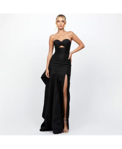 Вечернее платье BARIANO Women's Rain Strapless Cut Out