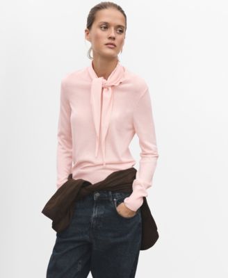 Mango Women's Knot Turtleneck Sweater