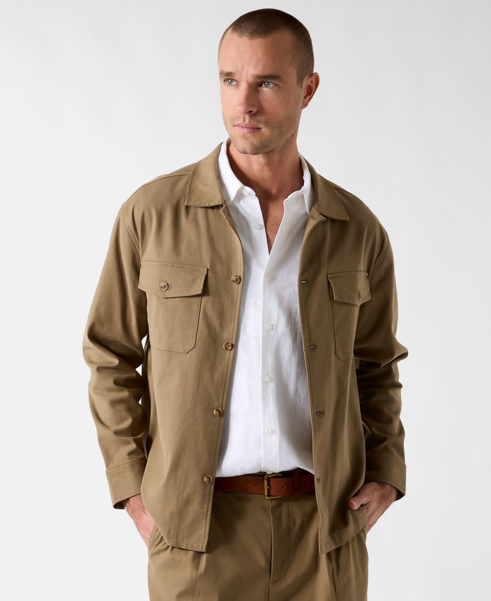 GUESS Men's Coronado Long-Sleeve Shirt
