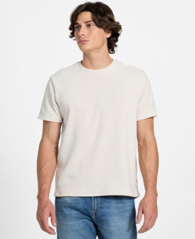 GUESS Men's Hawkins Triangle Crewneck T-Shirt