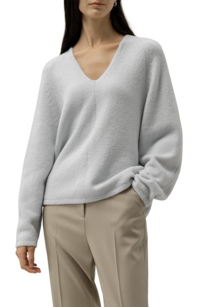 LILYSILK Women's Boucle Knit Silk-Cashmere Sweater