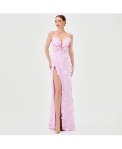Женское вечернее платье BARIANO Teri 3D Floral