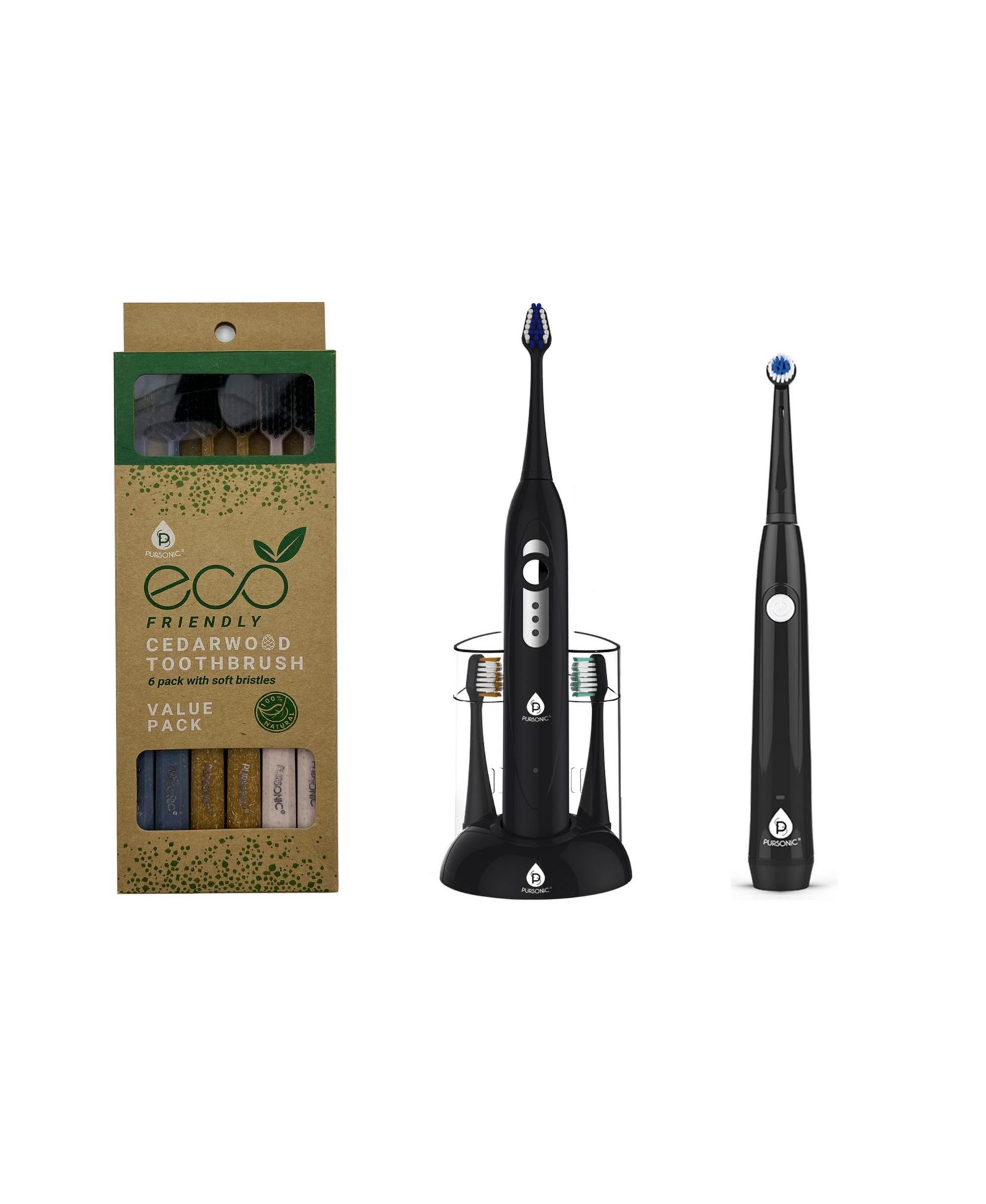 PURSONIC набор для ухода за полостью рта PURSONIC Ultimate Oral Care Collection